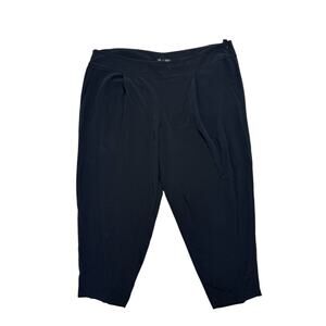 EILEEN FISHER Tencel Viscose Side Zip Tapered Pants Sz XL Womens Capsule #R17GHT